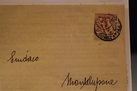 REGNO D'ITALIA - 1924, Parastatali, Ufficio Nazionale Colloc. Disoccup. 10 c....