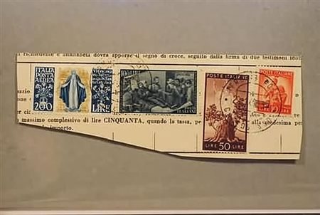 REGNO D'ITALIA - 1862, Saggi Sparre, 40 c. su carta bianco-giallastra grezza,...