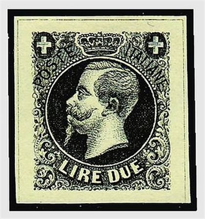 REGNO D'ITALIA - 1863, Saggi Ronchi, 5 valori (1 c., 5 c., 10 c., 30 c., 2...