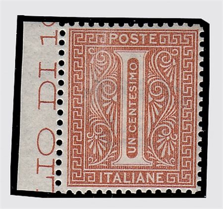 REGNO D'ITALIA - 1863, Prova di stampa della tipografia De La Rue del...