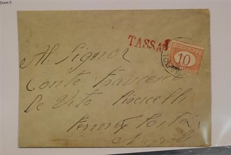 REGNO D'ITALIA VARIETA' - 1918, Segnatasse 10 c. con cifre capovolte (21a)...