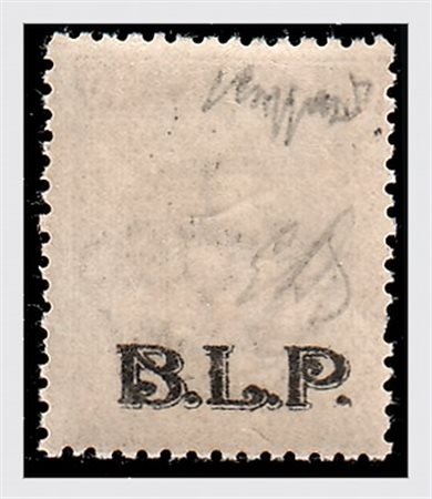 REGNO D'ITALIA VARIETA' - 1923, BLP, 40 c. soprastampa litografica II tipo,...