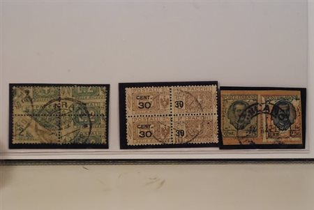 REGNO D'ITALIA VARIETA' - 3 varietà. Da esaminare.(USATO)