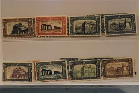 LOTTI REGNO D'ITALIA - 1926/30, Milizia I 4 valori cpl. (206/09) lotto di 4...