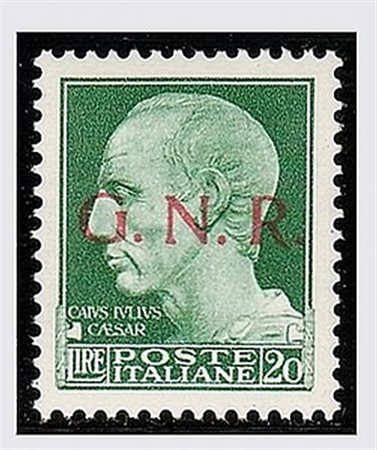 REPUBBLICA SOCIALE ITALIANA - 1944, GNR Verona, 20 lire (487) di bella...