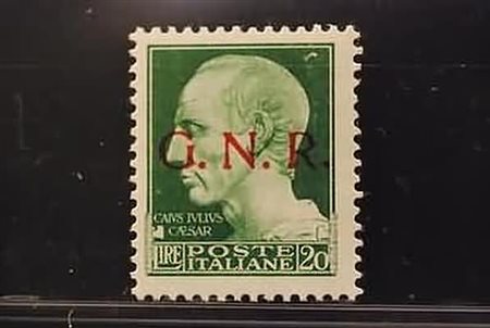 REPUBBLICA SOCIALE ITALIANA - 1944, GNR Verona 20 lire (487). (G. Oliva,...