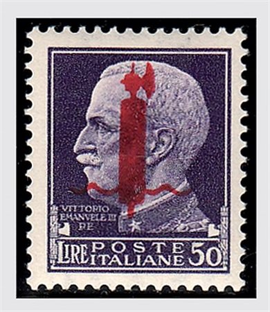 REPUBBLICA SOCIALE ITALIANA - 1944, 50 lire fascio di Verona (501). (Cert....