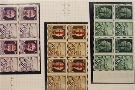 REPUBBLICA SOCIALE ITALIANA - 1944, Propaganda di guerra, 12 valori cpl. con...