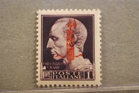 REPUBBLICA SOCIALE ITALIANA - 1944, Saggi, 1 lira (P20). (Chiavarello....