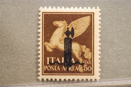 REPUBBLICA SOCIALE ITALIANA - 1944, Saggi, Posta aerea 50 c. (P10)....