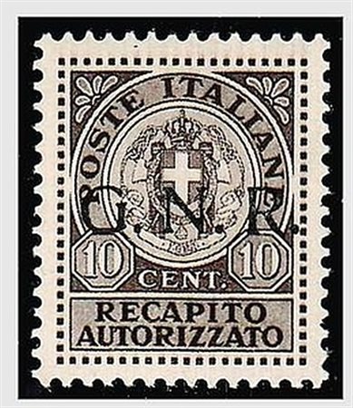 REPUBBLICA SOCIALE ITALIANA - 1944, Saggi, Recapito Autorizzato, 10...