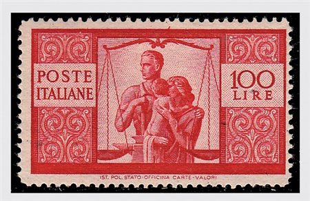 REPUBBLICA ITALIANA - 1945-48, Democratica, 23 valori cpl. (543/65). Da...