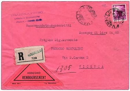 REPUBBLICA ITALIANA - 1946-47, Democratica, i 2 alti valori, 30 lire e 100...