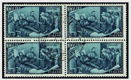 REPUBBLICA ITALIANA - 1948, Risorgimento, la serie di 12 valori senza...