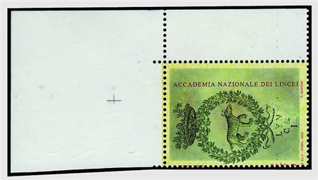 REPUBBLICA ITALIANA - 2003, Accademia dei Lincei, € 0,41 (2678) angolo di...
