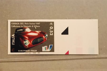 REPUBBLICA ITALIANA - 2003, Cisitalia 0,52 (2707) non dentellato. (Cert....