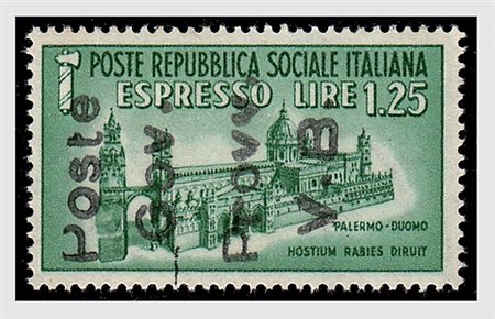 EMISSIONI LOCALI E C.L.N. - 1945, VALLE BORMIDA, soprastampe di prova,...