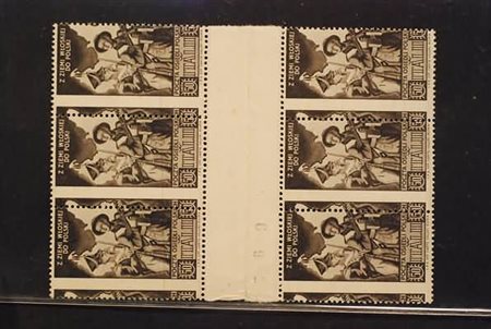 CORPO POLACCO - 1946, Soccorso di guerra 50 c. con dentellatura verticale...