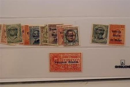 TERRE REDENTE - 1918-19, VENEZIA GIULIA, 11 valori cpl. (19/29) + (30/31) +...