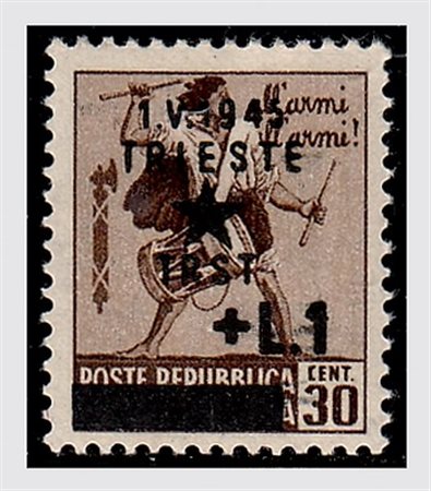 OCCUPAZIONI STRANIERE - II GUERRA - 1945, OCCUPAZIONE JUGOSLAVA (Trieste),...