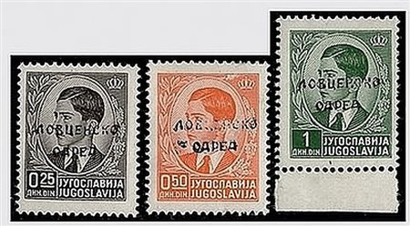 OCCUPAZIONI STRANIERE - II GUERRA - OCCUPAZIONE TEDESCA-MONTENEGRO-PARTIGIANI...