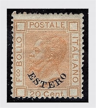 UFFICI POSTALI ALL'ESTERO/LEVANTE - 1878, EMISSIONI GENERALI, Soprastampati...