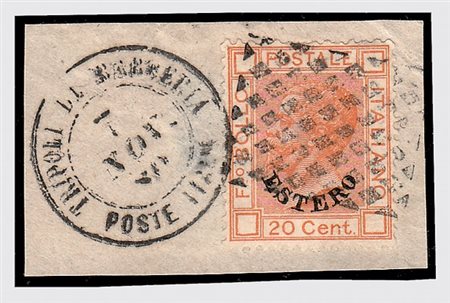 UFFICI POSTALI ALL'ESTERO/LEVANTE - 1880, TRIPOLI DI BARBERIA doppio cerchio...