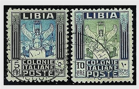 LIBIA - 1937, Pittorica, 2 valori cpl. (144/45). Bella qualità. (Cert....