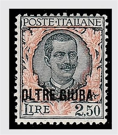 OLTREGIUBA - 1926, Floreale, 3 valori cpl. (42/44).(GOMMA INTEGRA)