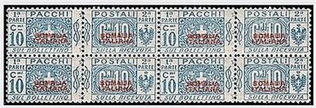 SOMALIA - 1926-31, Pacchi postali, 10 c. non emesso (44) fresca...