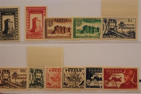 OCCUPAZIONI STRANIERE DELLE COLONIE - 1948-49, FEZZAN - TERRITORIO MILITARE,...