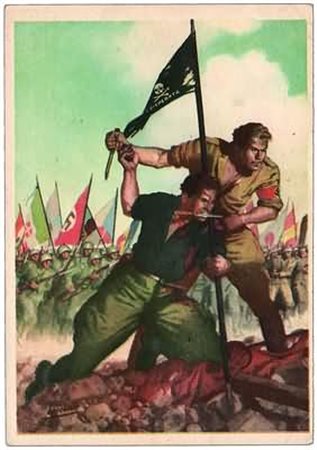 POSTA MILITARE E FRANCHIGIE - 1942, FRANCHIGIE II Guerra, "La disperata"...