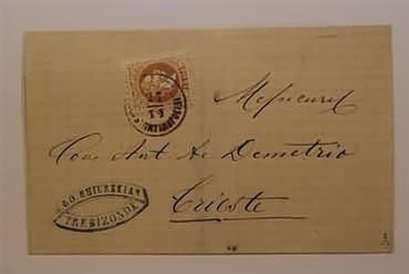 AUSTRIA - 1865, 15 k. bistro (26) + 15 k. bistro (31) su raccomandata da...