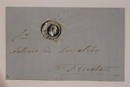 AUSTRIA - 1866, 10 k. azzurro (30) coppia + 15 k. bistro (31) 2 esemplari, su...