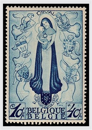 BELGIO - 1933, Orval II 12 valori cpl. (363/74).(GOMMA ORIGINALE)