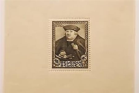 BELGIO - 1935, Foglietto SITEB (4). Punto di ingiallimento.(GOMMA INTEGRA)