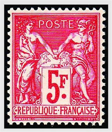 FRANCIA - 1925, Esposizione Filatelica di Parigi, 5 f. (216). Molto...