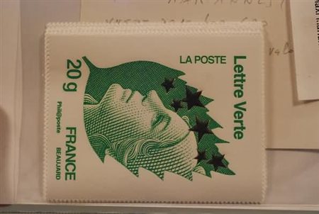 FRANCIA - 2012, Maxi Marianna 15 valori cpl. (4662A/Q), provenienti da carnet...