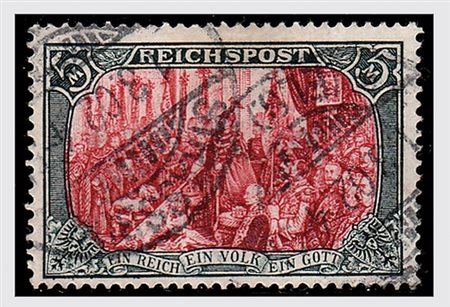 GERMANIA IMPERO E REICH - 1900, Reichspost, 4 valori (61/64). (Cert....
