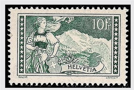 SVIZZERA - 1930-31, Vedute, 2 valori cpl. (244/45).(GOMMA INTEGRA)