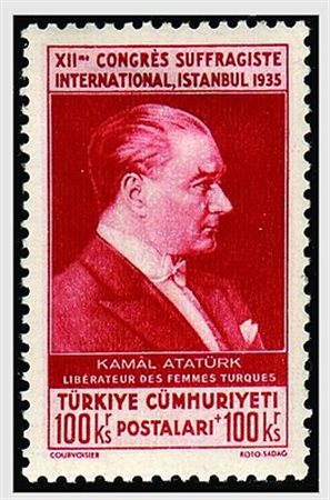 TURCHIA - 1935, Congresso Suffragette 15 valori cpl. (857/71).(GOMMA ORIGINALE)