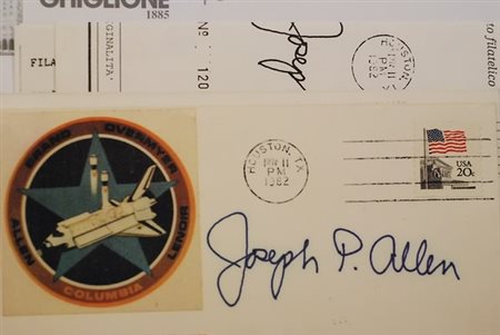 TEMATICHE - 1982, SPAZIO USA, "Space Shuttle STS-5, due buste commemorative...