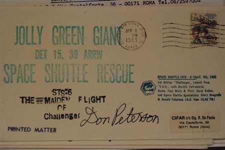 TEMATICHE - 1983, SPAZIO USA "Space Shuttle STS - 6" tre buste commemorative...