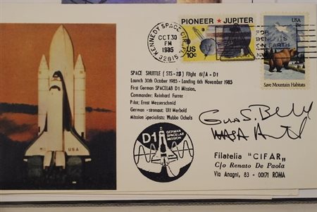 TEMATICHE - 1985, SPAZIO USA "Space Shuttle STS- 22/23", 2 buste...