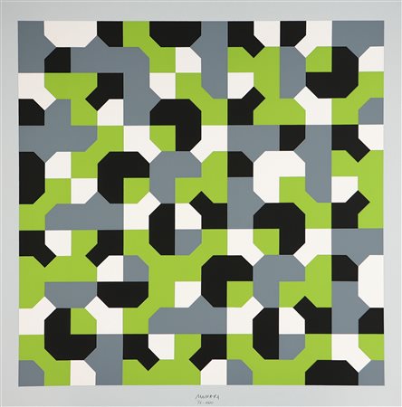 MUNARI BRUNO (1907 - 1998) Tiratura 76/100. Firma e tiratura in basso a...