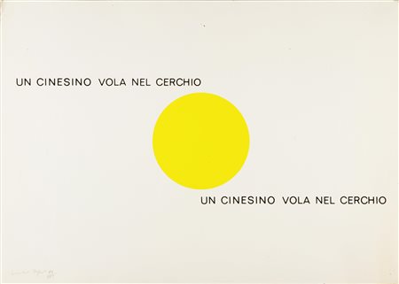 ISGRO' EMILIO (n. 1937) Edizione: 64/150. Firma e tiratura in basso a matita....