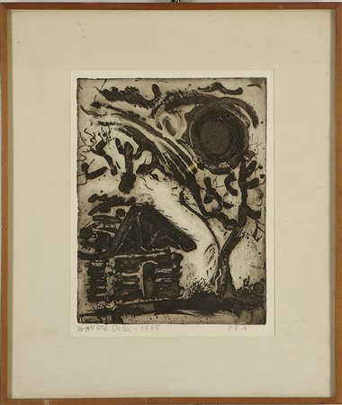 ORLER DAVIDE (1931 - 2010) Prova d'autore. Firma, anno e tiratura in basso a...