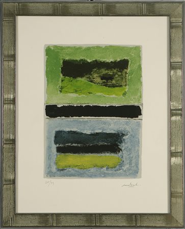 MATTIOLI CARLO (1911 - 1994) Tiratura 34/99. Firma e tiratura in basso a...