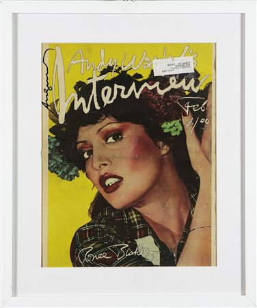 WARHOL ANDY (1928 - 1987) L'opera comprende la rivista completa firmata a...