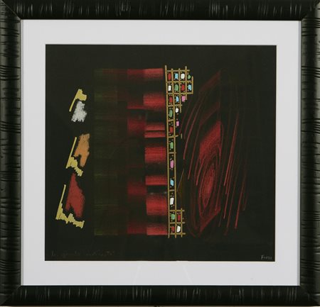 FINZI ENNIO (n. 1931) Firma in basso a destra.Titolo in basso a sinistra....